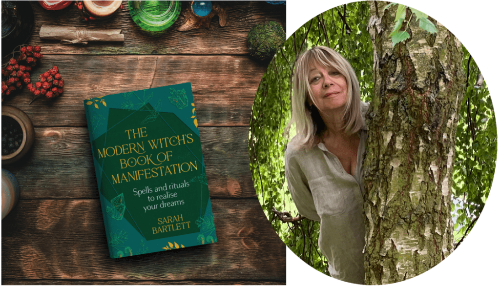 Sarah Bartlett, The Modern Witch's Book of Manifestation, Wicca book of spells and rituals to help achieve your goals