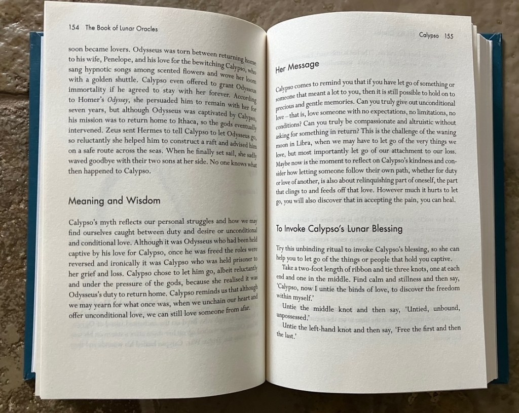 the book of lunar oracles by sarah bartlett