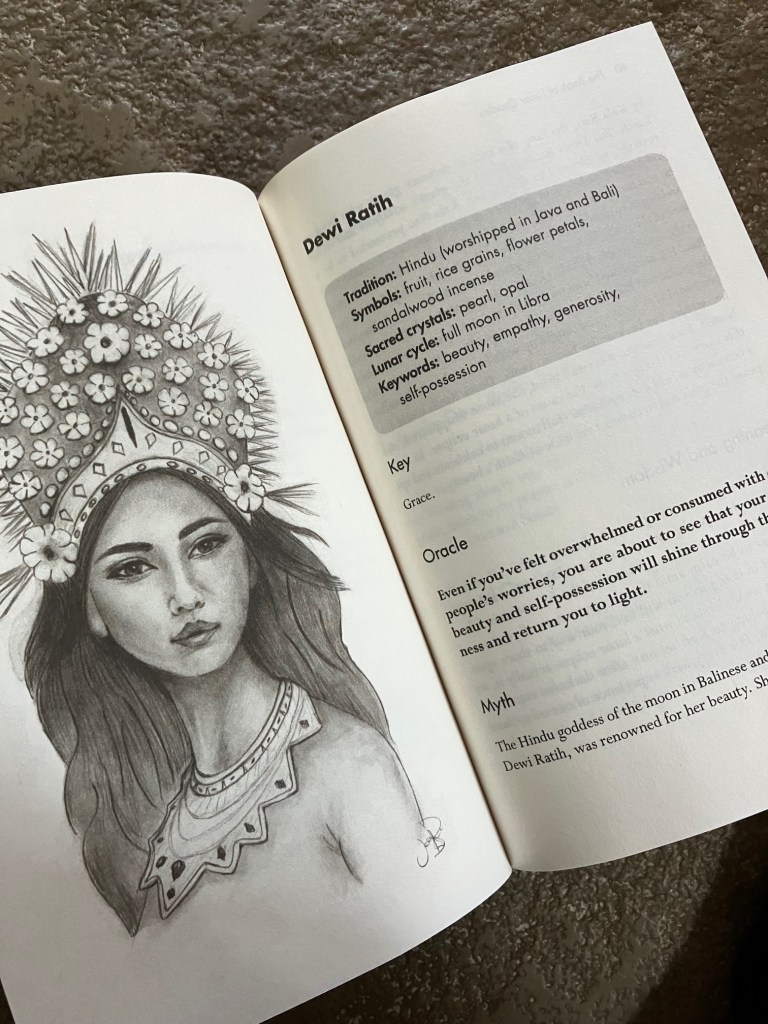 Dewi Ratih from the Book of Lunar Oracles by Sarah Bartlett